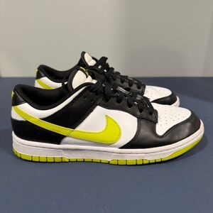 Size men’s 8.5 - Nike Dunk Low Black Bright Cactus Men’s DV0833-110 Shoes SB